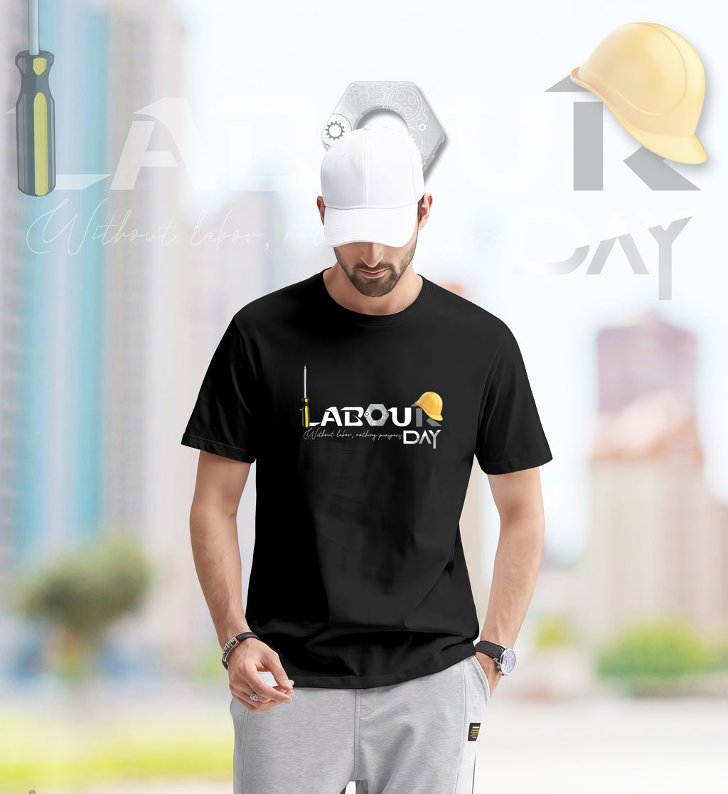 Hard Work Pays Off – Labour Day 2D T-Shirt - TH02