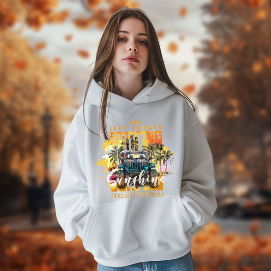 Sunshine Jeep Escape - 2D Hoodie For Men/Women - TH02