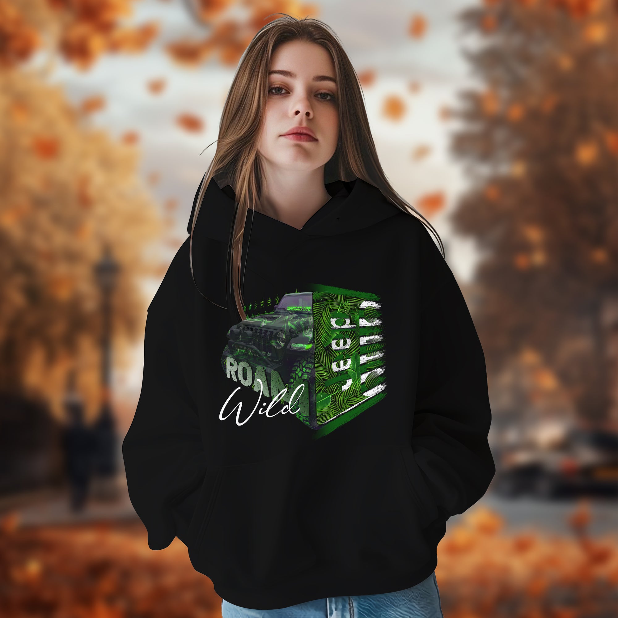 Roam Wild Jeep Life - 2D Hoodie For Men/Women - TH02