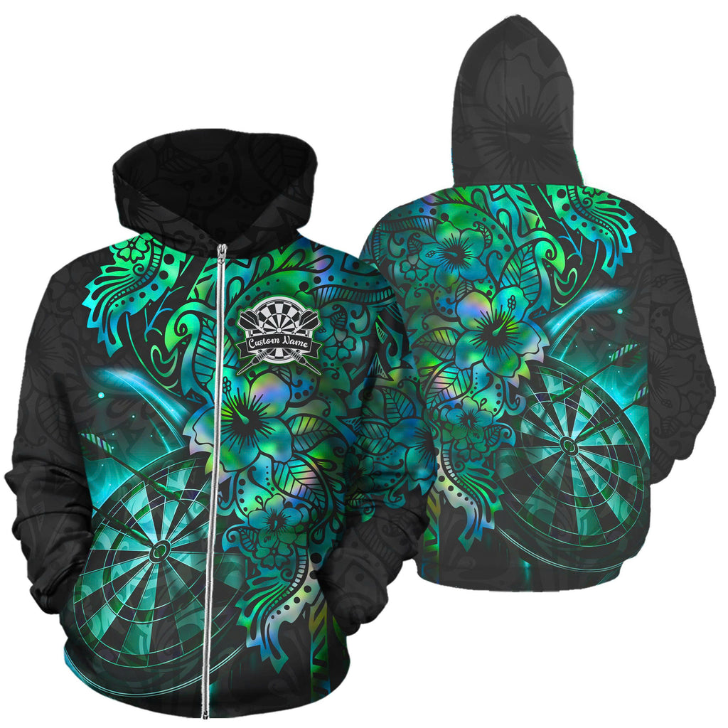 Personalised - Floral Dartstorm Hoodie For Men/Women - TH02
