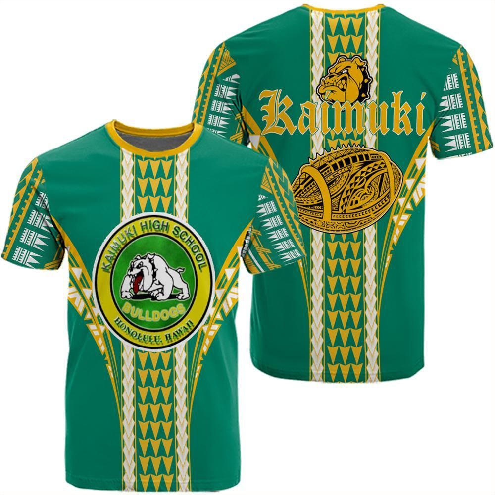 Hawaii Kaimuki High Football Jersey T-shirt Unisex