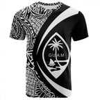 Guam Coat Of Arm Lauhala Circle T-shirt Unisex