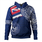 Hawaii Polynesian Flag With Coat Of Arms Hoodie For Men/Women