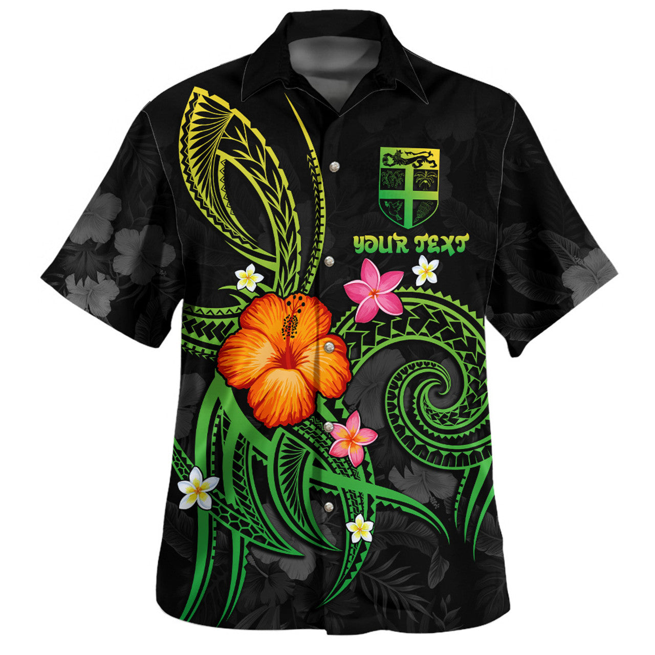 Personalised - Fiji Legend of Fiji With Color ver2  Hawaiian Shirt Unisex