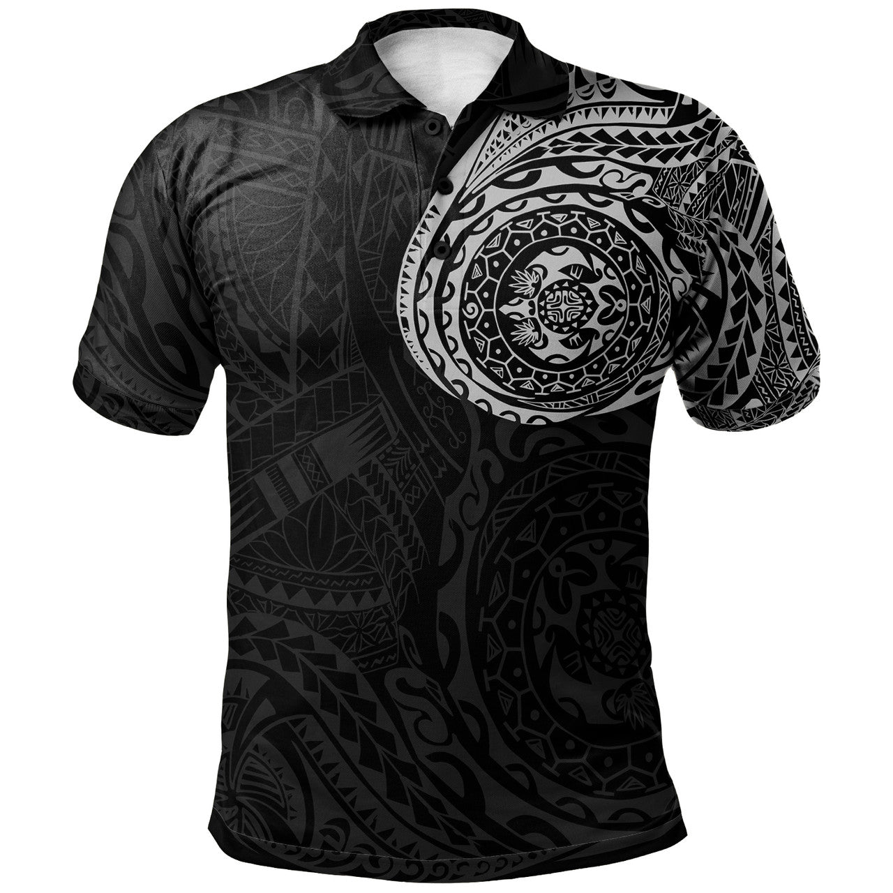 Polynesian Tattoo Style Polo Shirt Version 2.0 - AL01