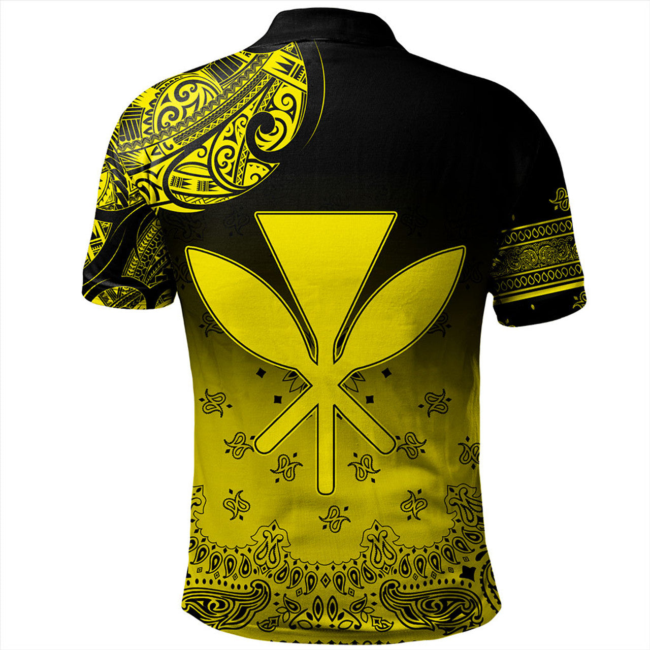 Hawaii Polo Shirt Custom Kanaka Paisley Style - AL01