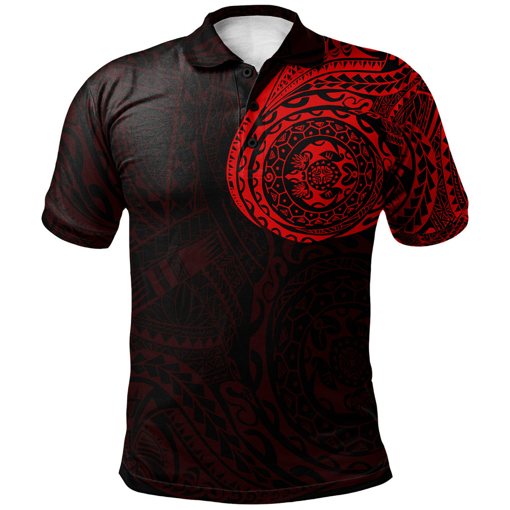 Polynesian Tattoo Style Polo Shirt Version 2.0 - AL01
