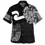 New Zealand Tino Rangatiratanga Maori Mask Hawaiian Shirt For Men/Women