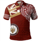 Hawaii James B. Castle High School With Crest Style Polo Shirt Unisex