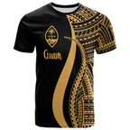 Guam Polynesian Tentacle Tribal Pattern T-shirt Unisex