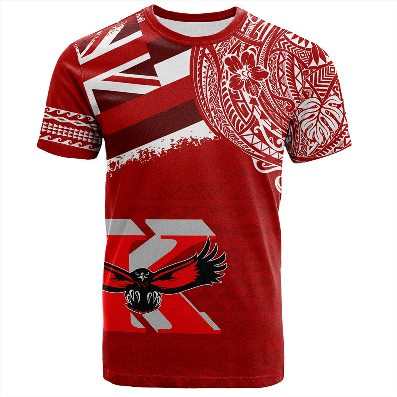 Hawaii Kauai High School With Crest Style T-shirt Unisex