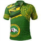 Hawaii Kaimuki High School With Crest Style Polo Shirt Unisex