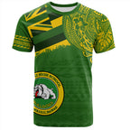 Hawaii Kaimuki High School With Crest Style T-shirt Unisex