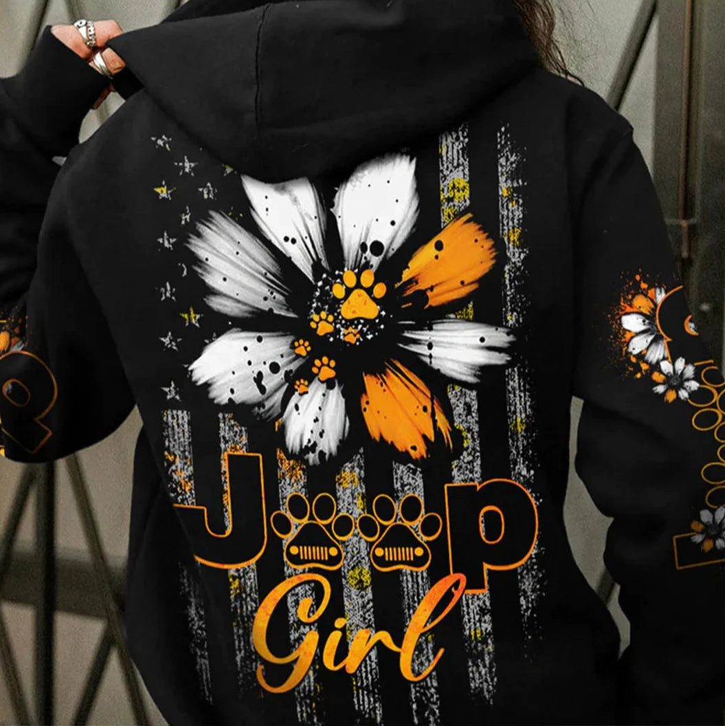 Jeep Pawprint Patriot Hoodie