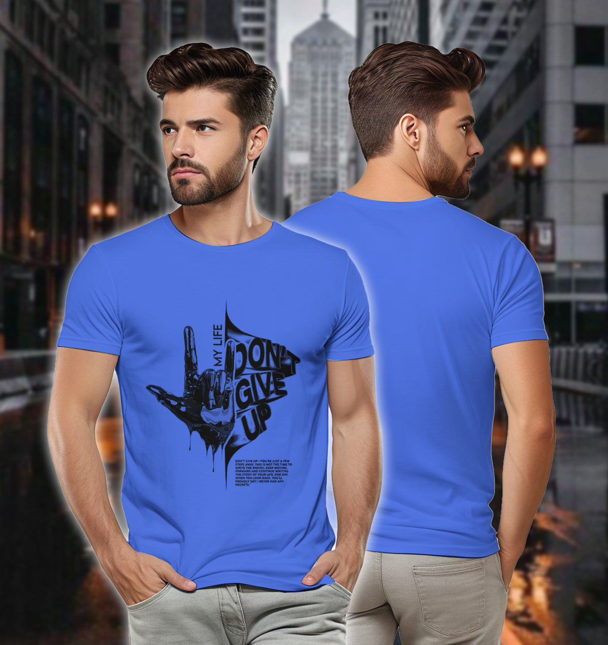 My Life, My Fight – Don’t Give Up 2D T-Shirt - TH02