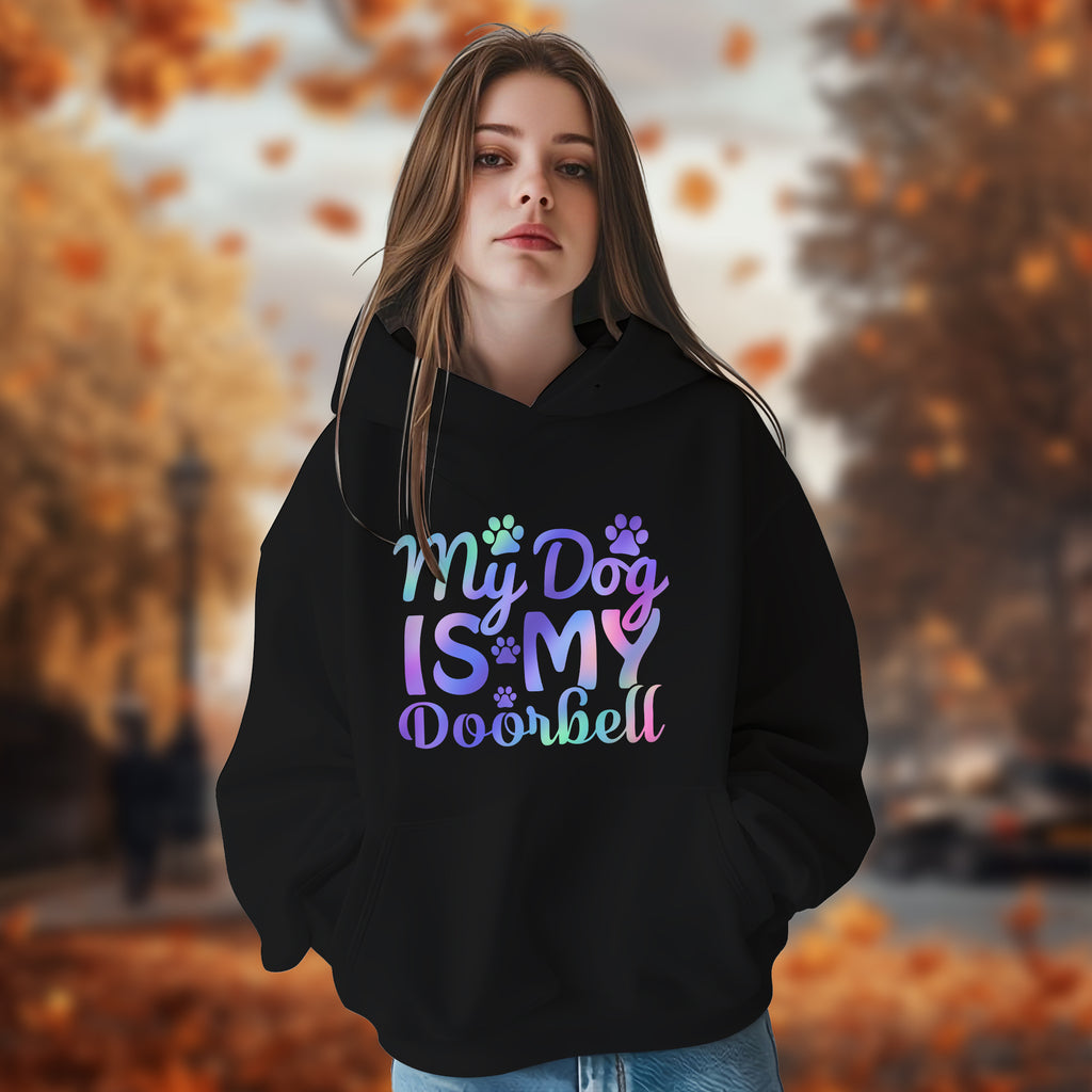 My Dog Is My Doorbell - 2D Hoodie For Men/Women - TH02