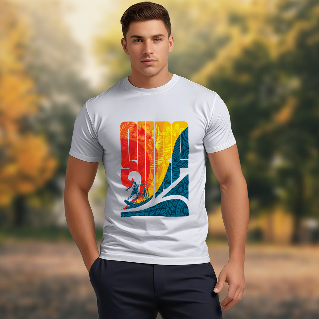 Aloha Surf Vibes - 2D T-Shirt For Men/Women - TH02