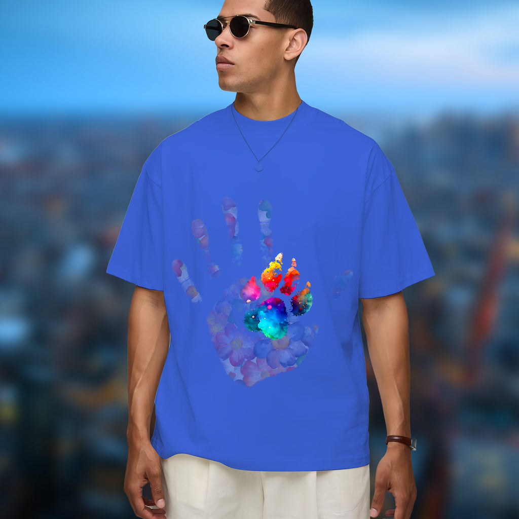 Side by Side – Hand & Paw - 2D T-Shirt For Men/Women - TH02