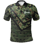 Guam Camo Deluxe Polynesian Tattoo Polo Shirt
