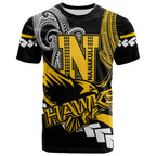 Hawaii Nanakuli High School Polynesian Tribal Pattern T-Shirt For Men/Women