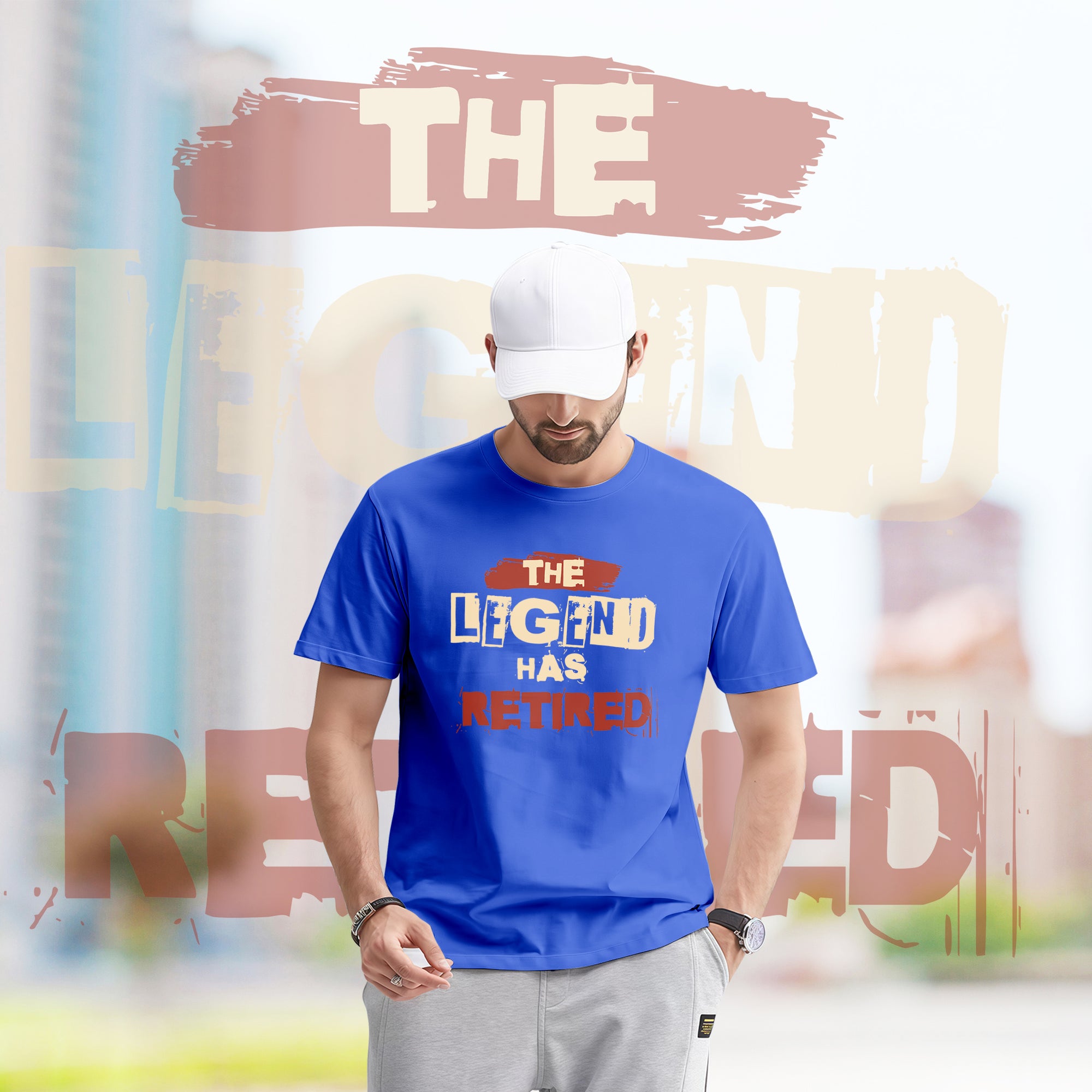 Farewell Tee – The Legend Has Retired - 2D T-Shirt For Men/Women - TH02