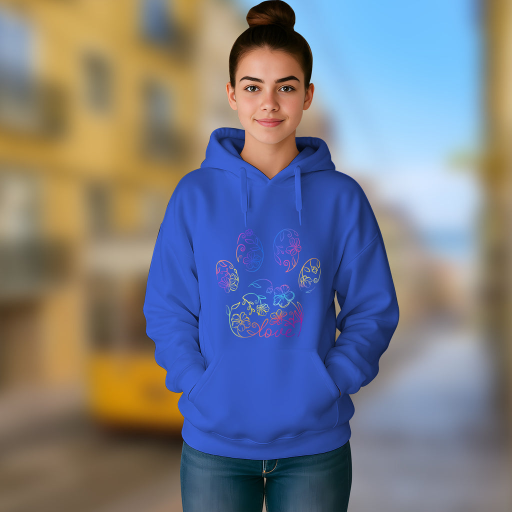 Love in Every Pawprint - 2D Hoodie For Men/Women - TH02