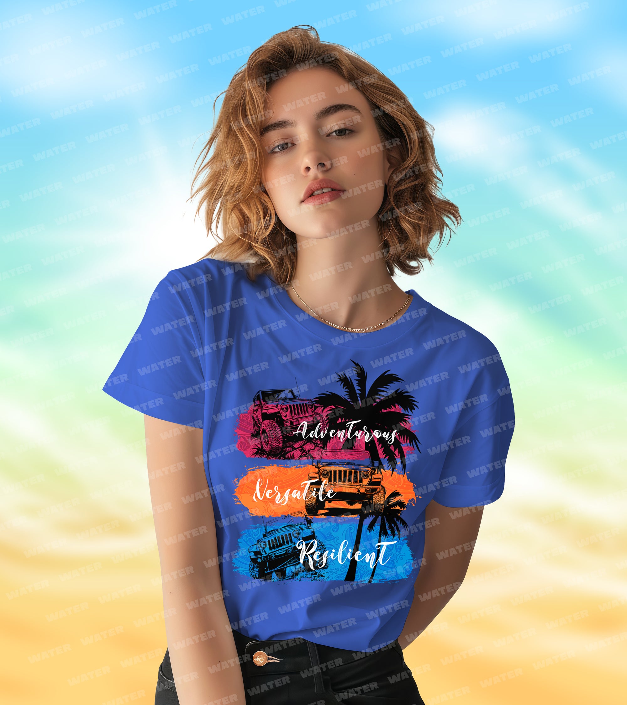 AVR Tee – Adventurous, Versatile And Resilient - 2D T-Shirt for Men/Women - TH02