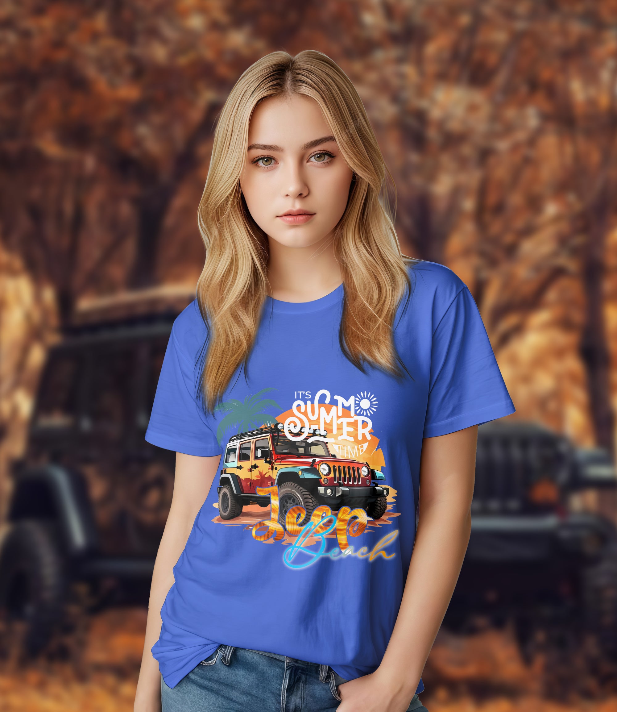 It's Summer Time - 2D T-Shirt For Men/Women - TH02