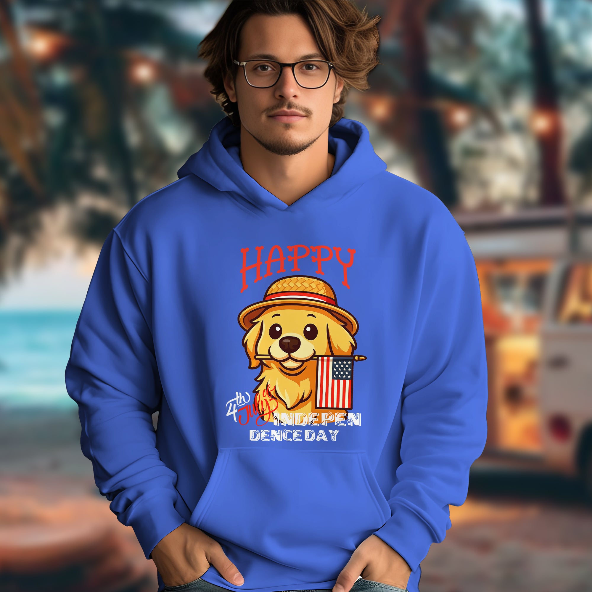 Happy Independence Day - 2D Hoodie For Men/Women - AL01