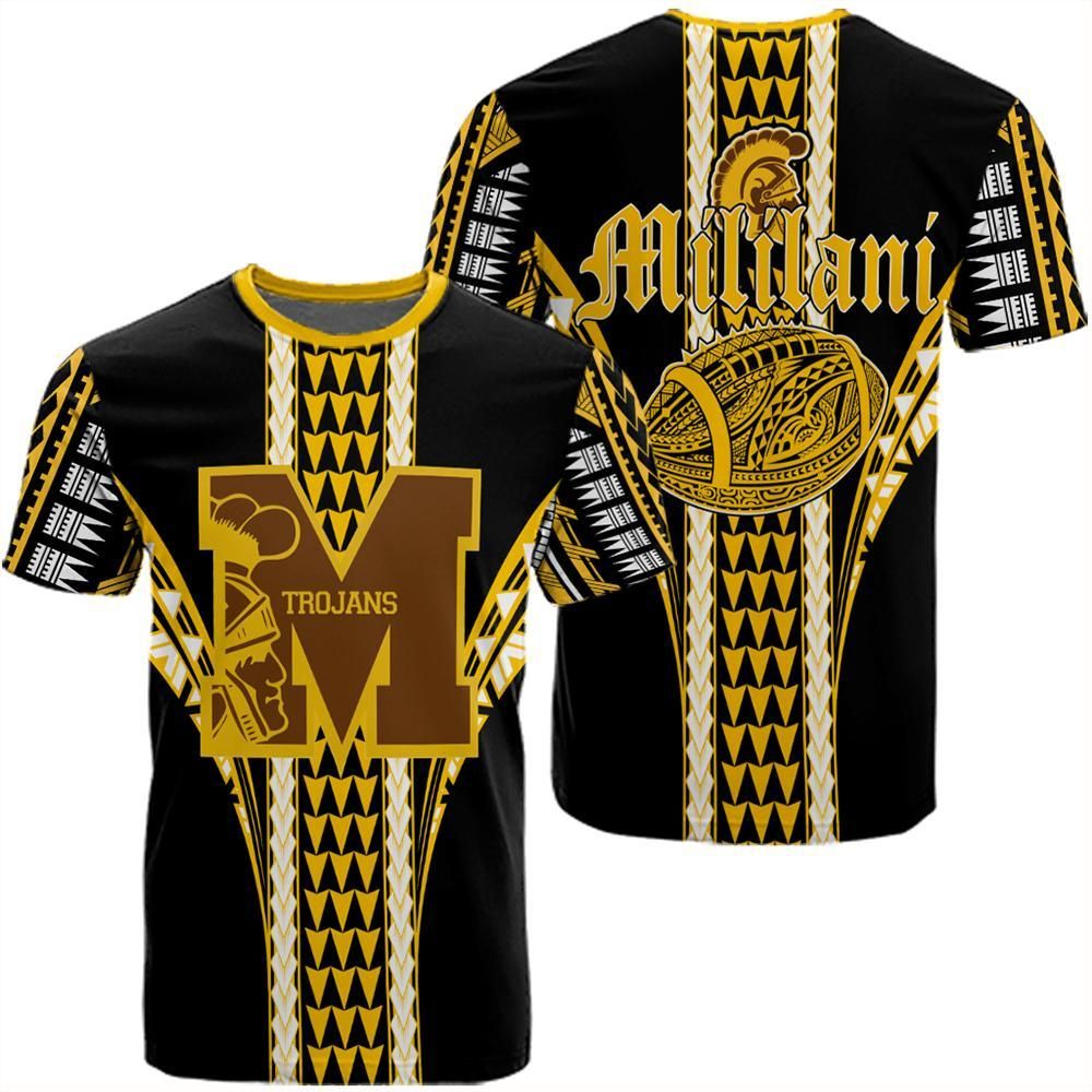 Hawaii Mililani High Football Jersey T-shirt Unisex