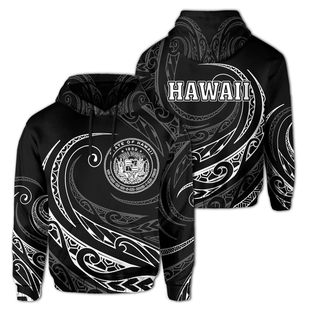 Hawaii Coat of Arms Frida Style Hoodie For Men/Women