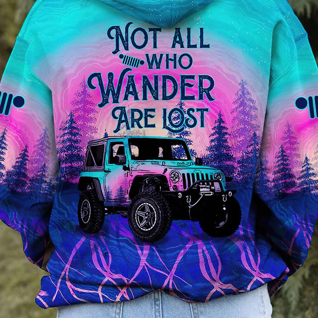Jeep Wander Unlost Hoodie