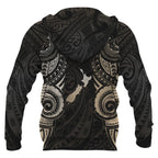 New Zealand Aotearoa Maori Tattoo Hoodie Unisex