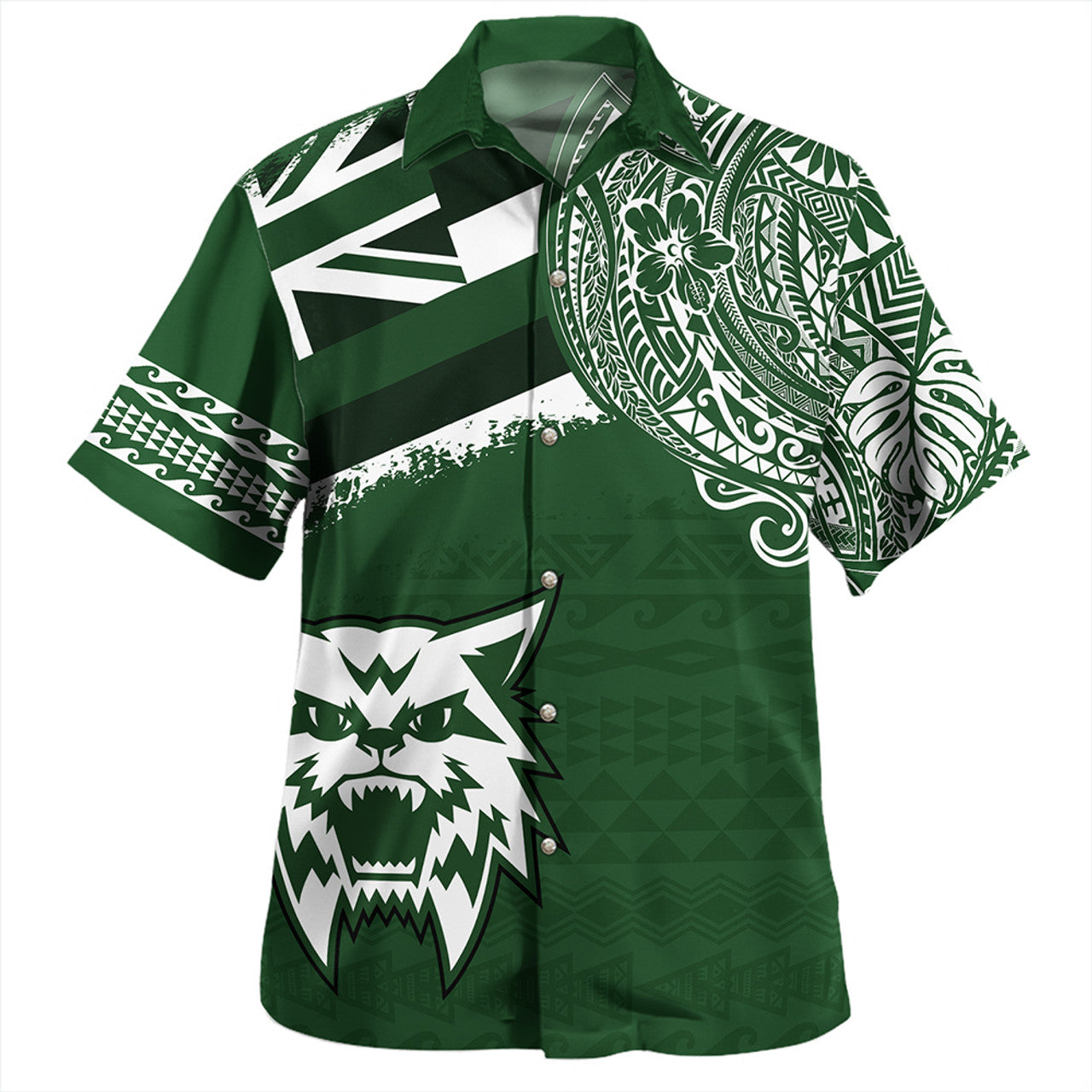 Hawaii Konawaena High School With Crest Style Hawaiian Shirt Unisex