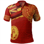Hawaii President Theodore Roosevelt High School With Crest Style Polo Shirt Unisex