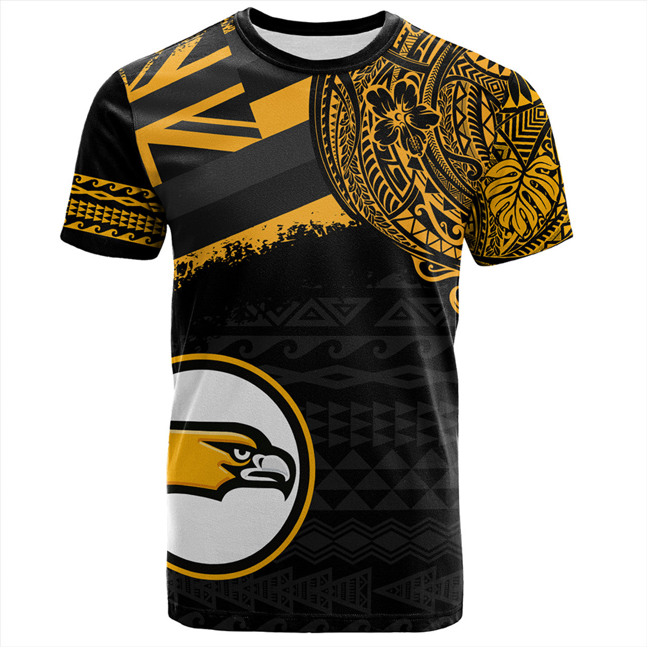 Hawaii Nanakuli High School With Crest Style T-shirt Unisex