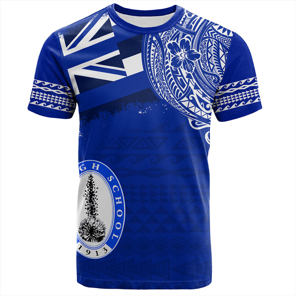 Hawaii Maui High School With Crest Style T-shirt Unisex