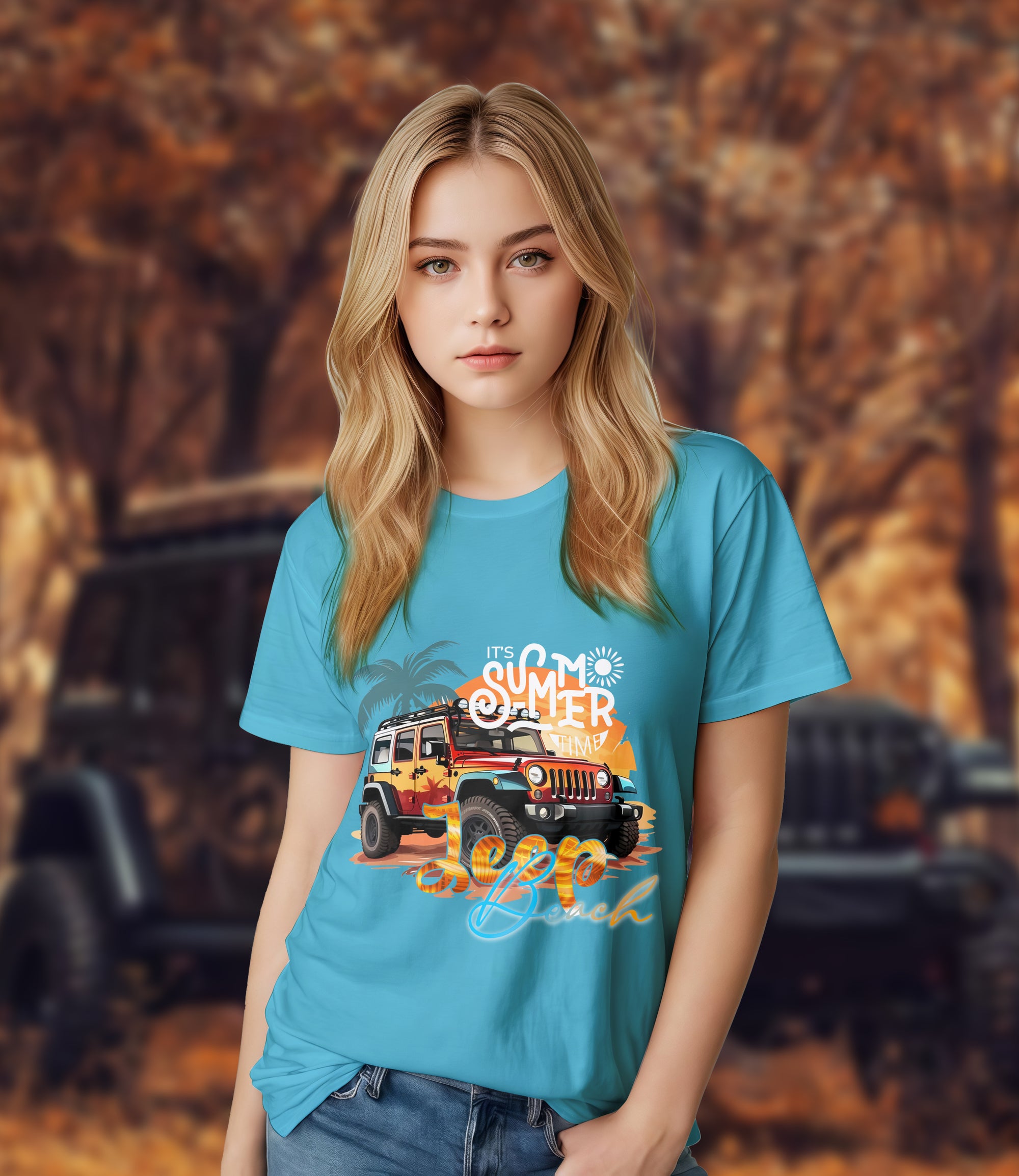 It's Summer Time - 2D T-Shirt For Men/Women - TH02