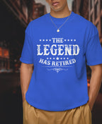 The Legend Has Retired - 2D T-Shirt For Men/Women - TH02