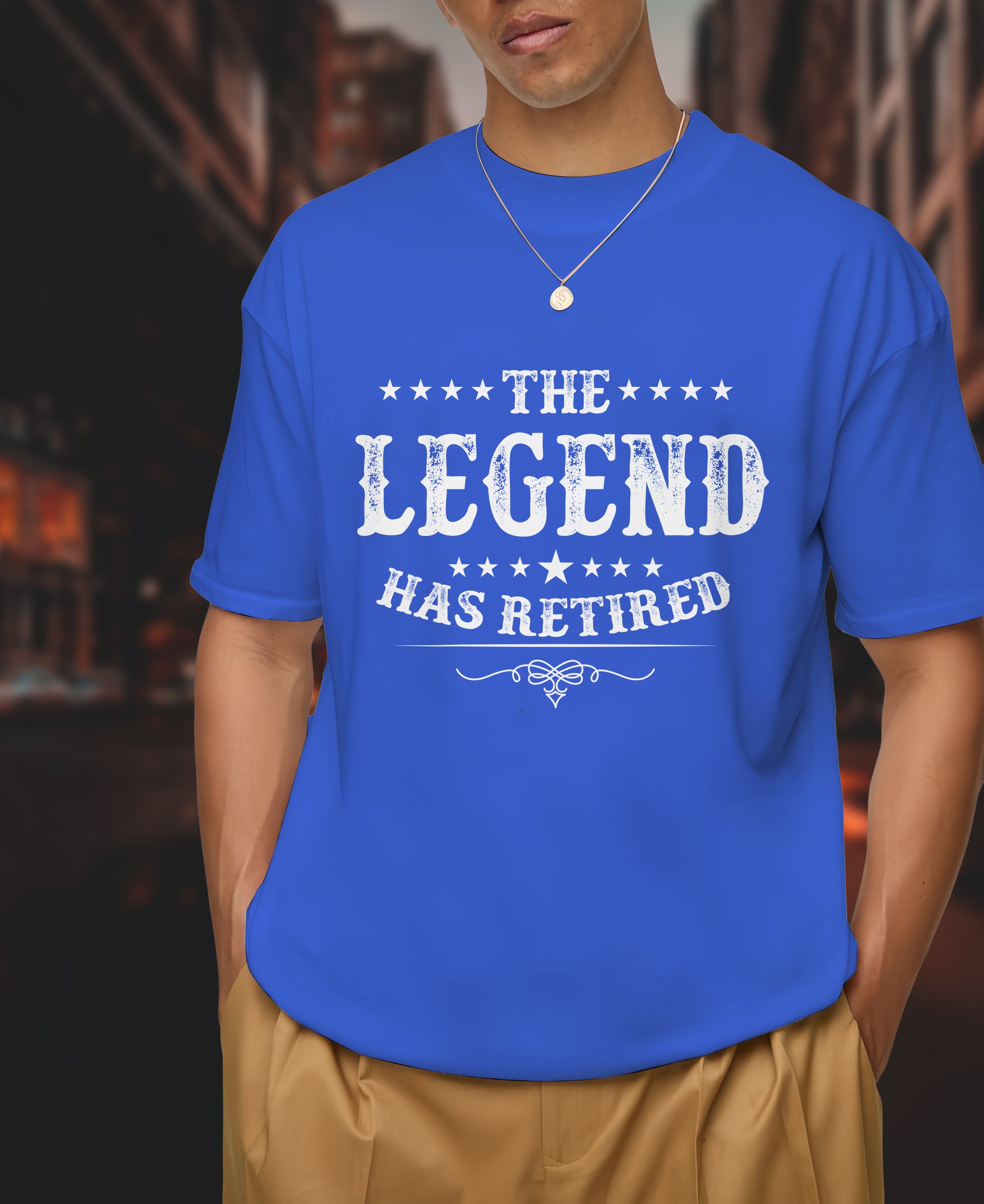 The Legend Has Retired - 2D T-Shirt For Men/Women - TH02