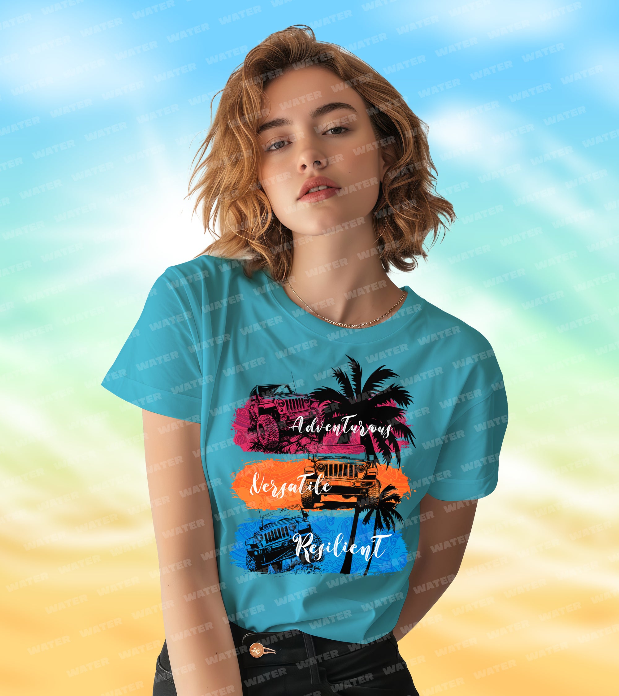 AVR Tee – Adventurous, Versatile And Resilient - 2D T-Shirt for Men/Women - TH02
