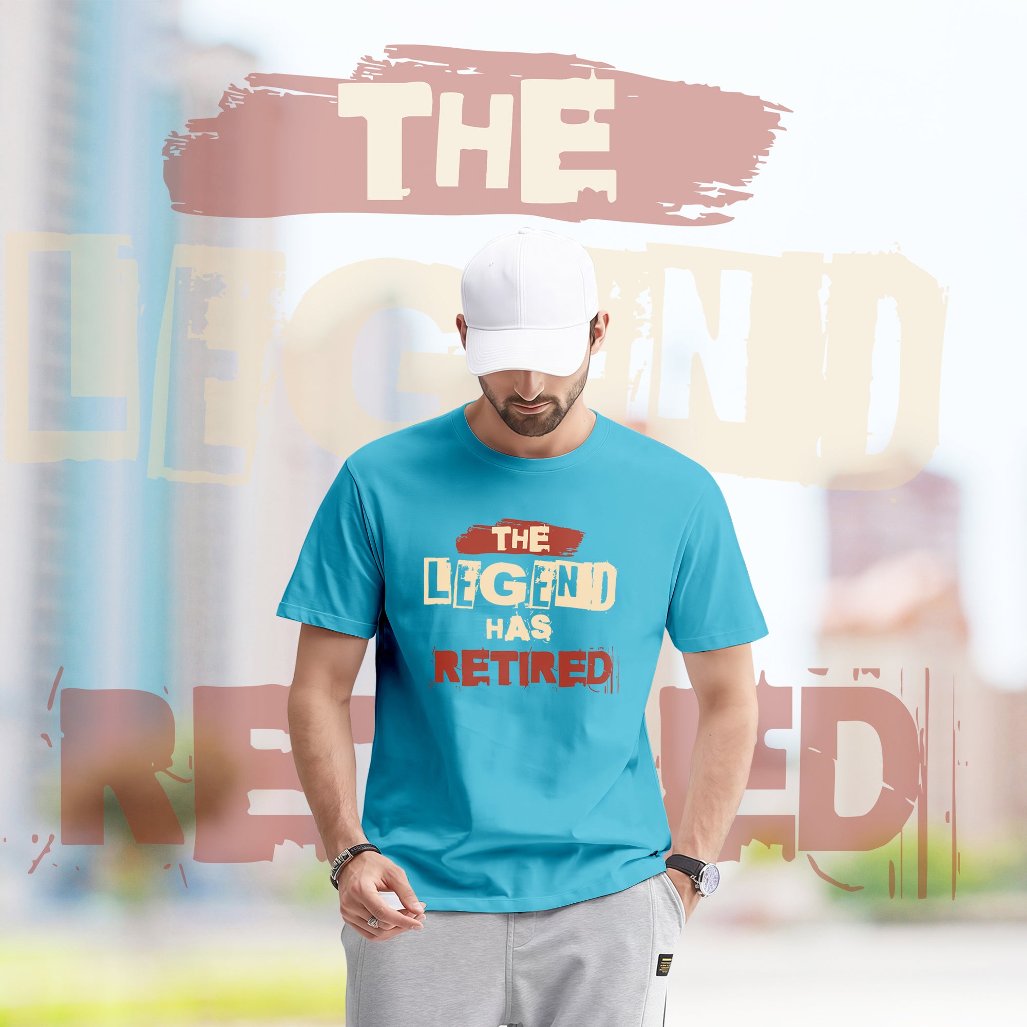 Farewell Tee – The Legend Has Retired - 2D T-Shirt For Men/Women - TH02