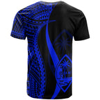 Personalised - Guam Polynesian Tentacle Tribal Pattern T-shirt Unisex