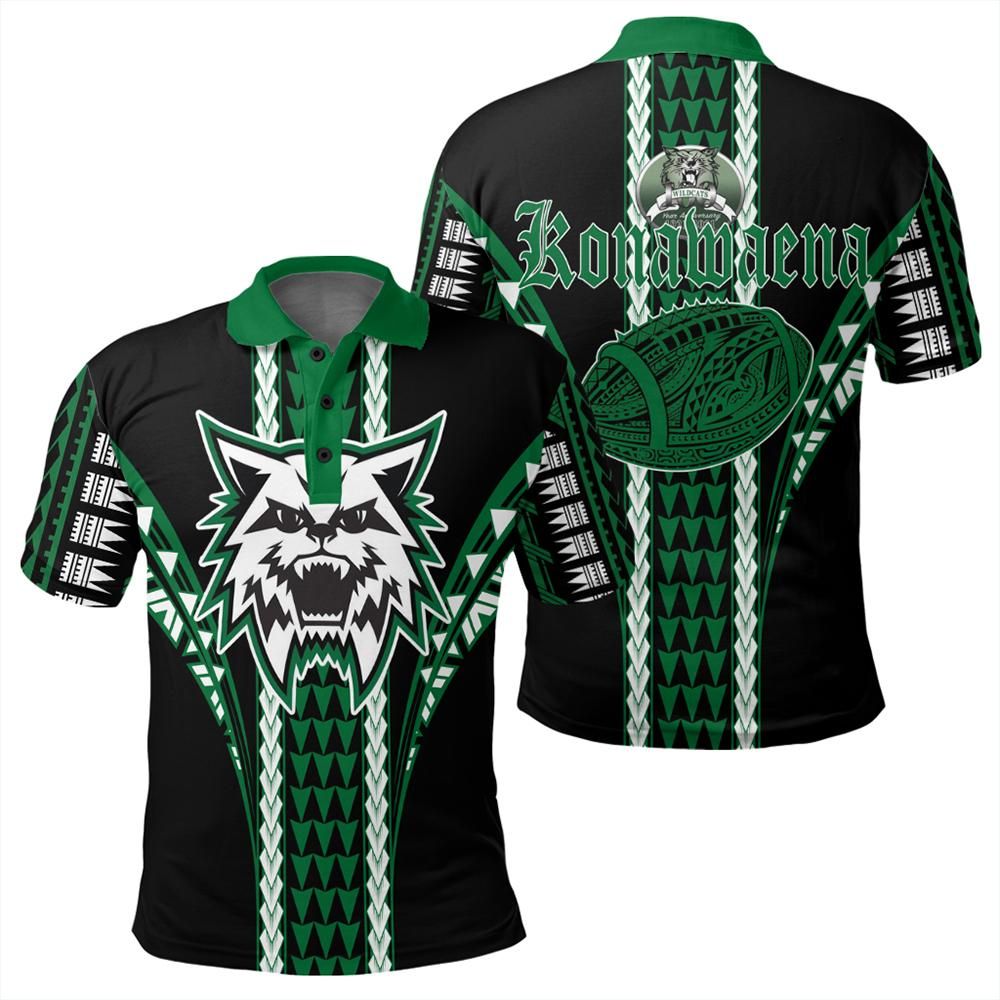 Hawaii Konaweana High Football Jersey Polo Shirt Unisex
