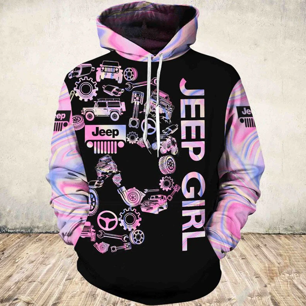 Jeep Gearheart Girl Hoodie