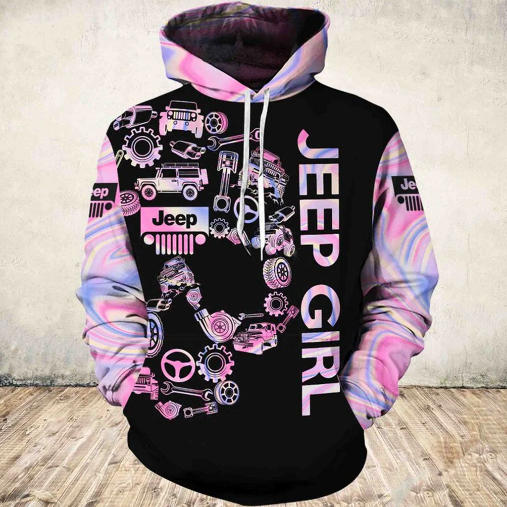 Jeep Gearheart Girl Hoodie