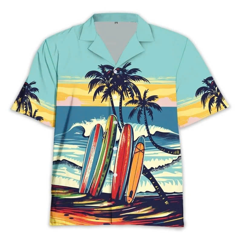 Hawaiian Shirt Beach Style And Vintage Surf Culture - AL01