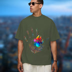 Side by Side – Hand & Paw - 2D T-Shirt For Men/Women - TH02