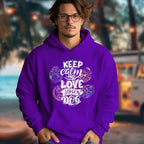 Keep Calm And Love Your Dog - 2D Hoodie For Men/Women - TH02