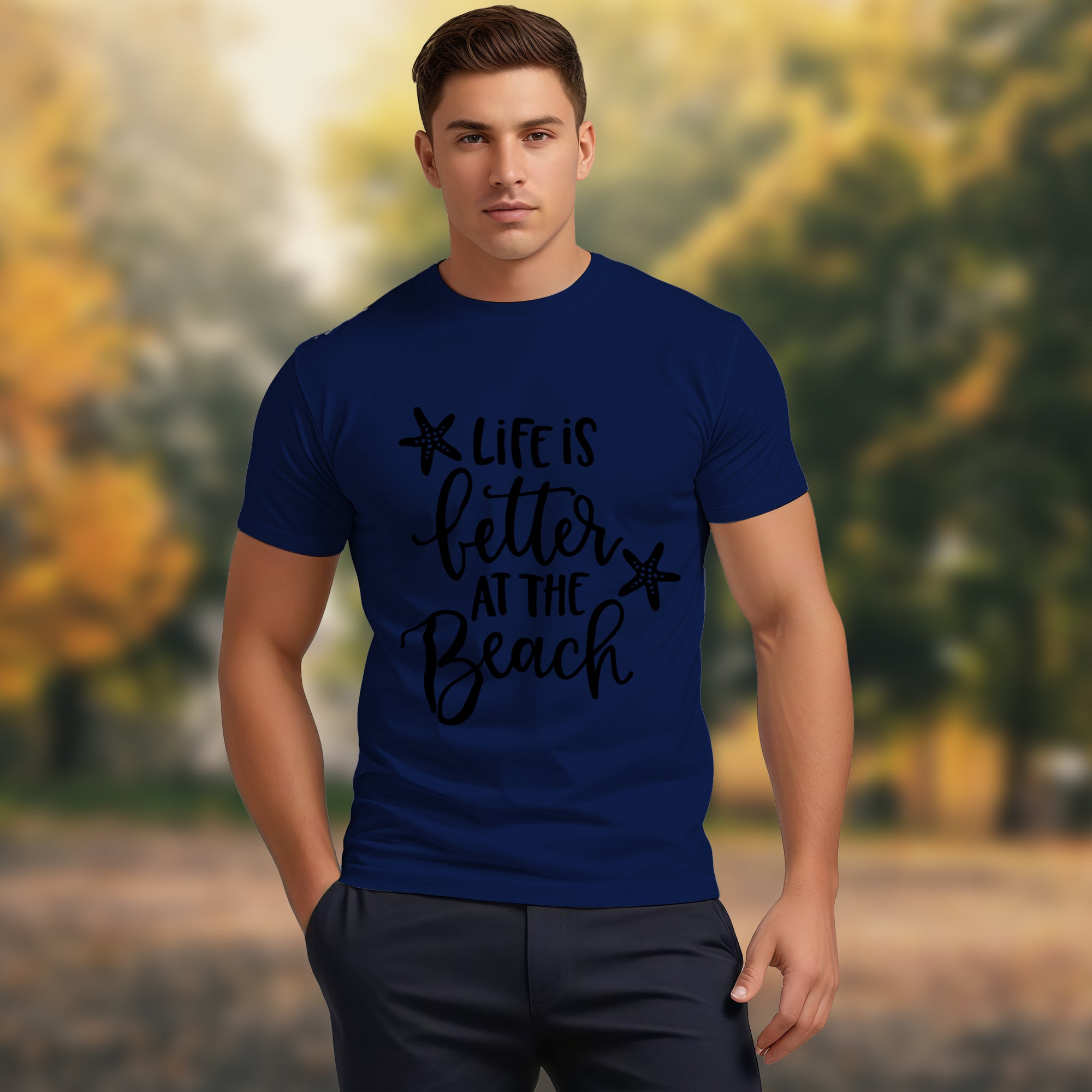 Life Is Better At The Beach - 2D T-Shirt For Men/Women - TH02